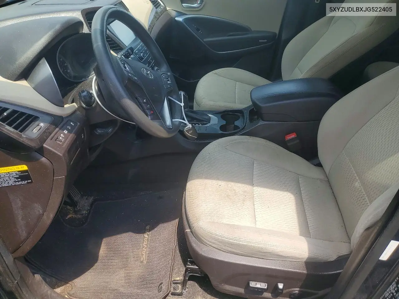 2018 Hyundai Santa Fe Sport 2.4L VIN: 5XYZUDLBXJG522405 Lot: 59319946
