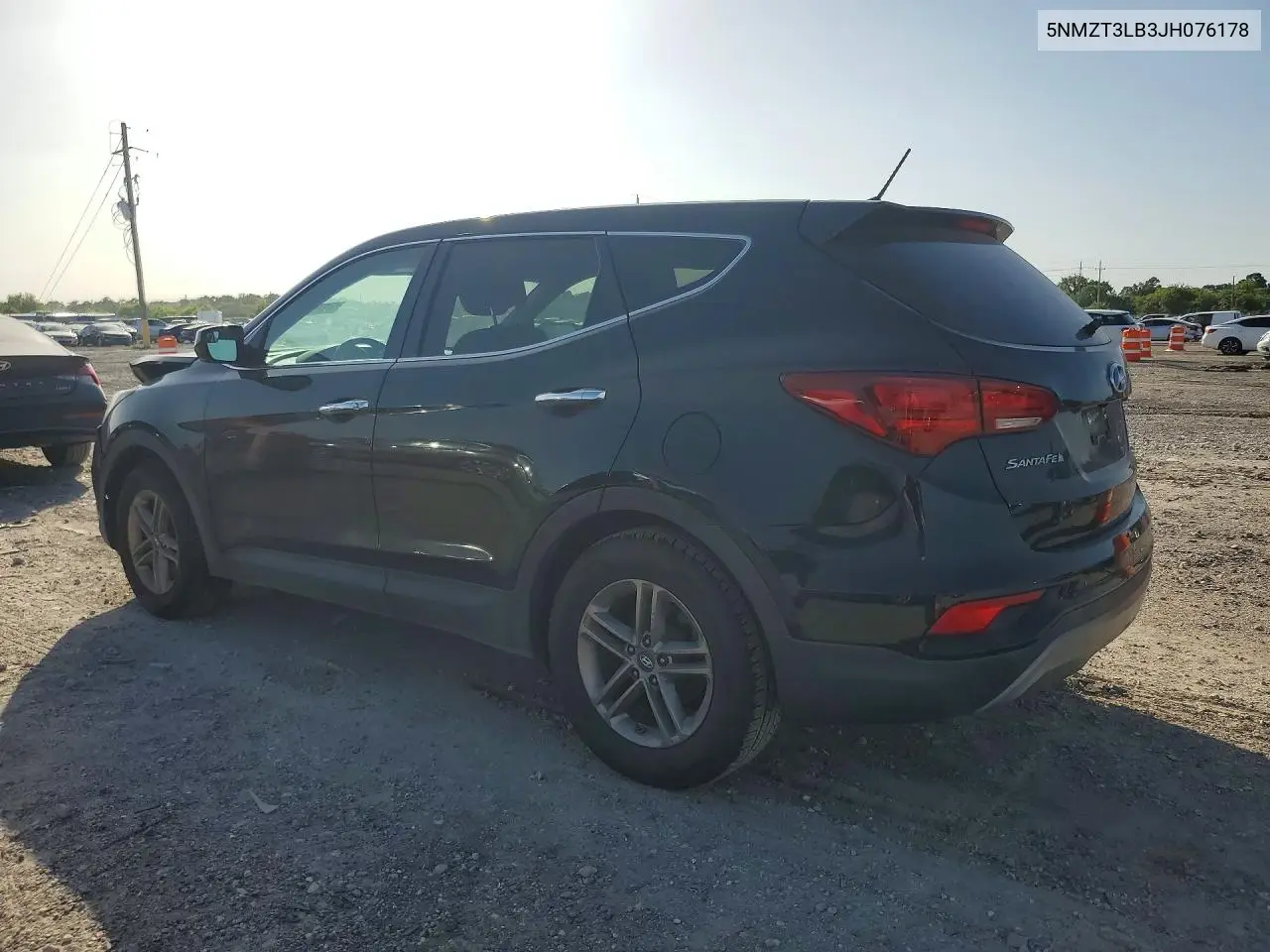 2018 Hyundai Santa Fe Sport 2.4L VIN: 5NMZT3LB3JH076178 Lot: 61795966