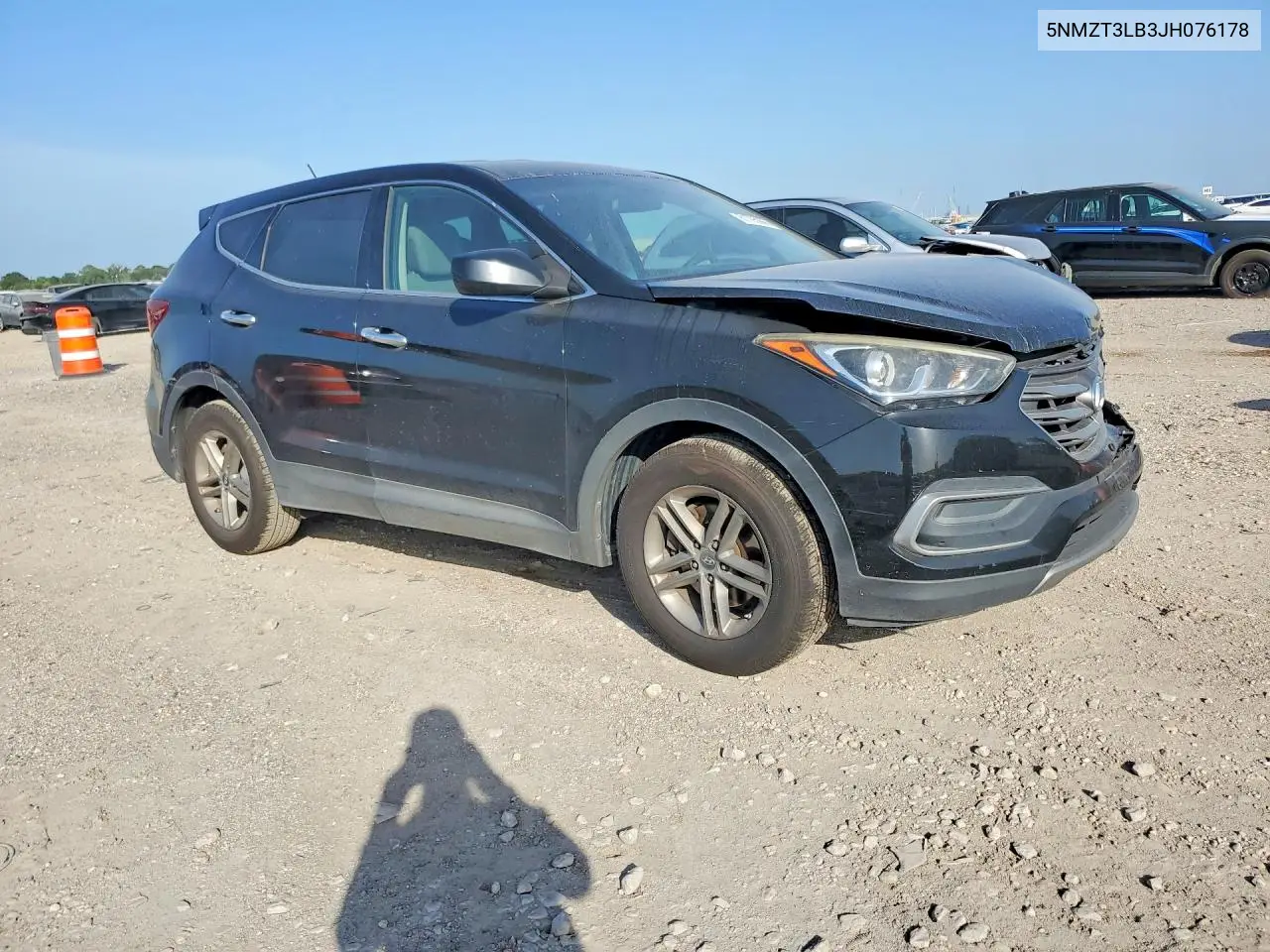 2018 Hyundai Santa Fe Sport 2.4L VIN: 5NMZT3LB3JH076178 Lot: 61795966