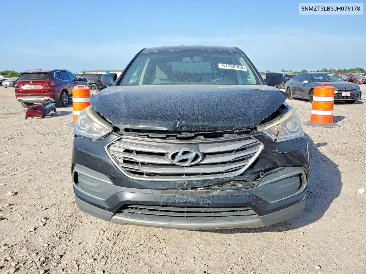 2018 Hyundai Santa Fe Sport 2.4L VIN: 5NMZT3LB3JH076178 Lot: 61795966