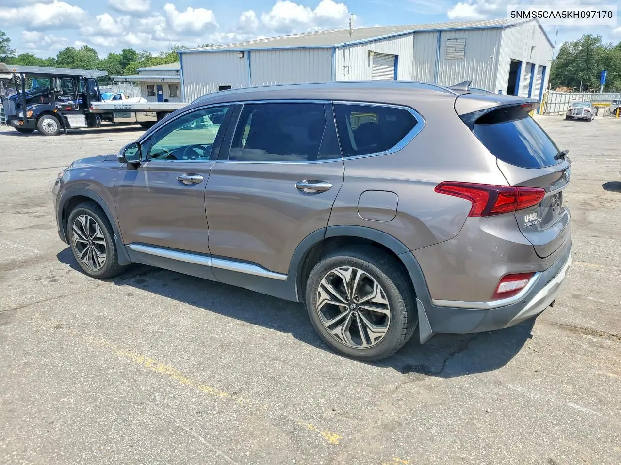2019 Hyundai Santa Fe Limited 2.0T VIN: 5NMS5CAA5KH097170 Lot: 57178296