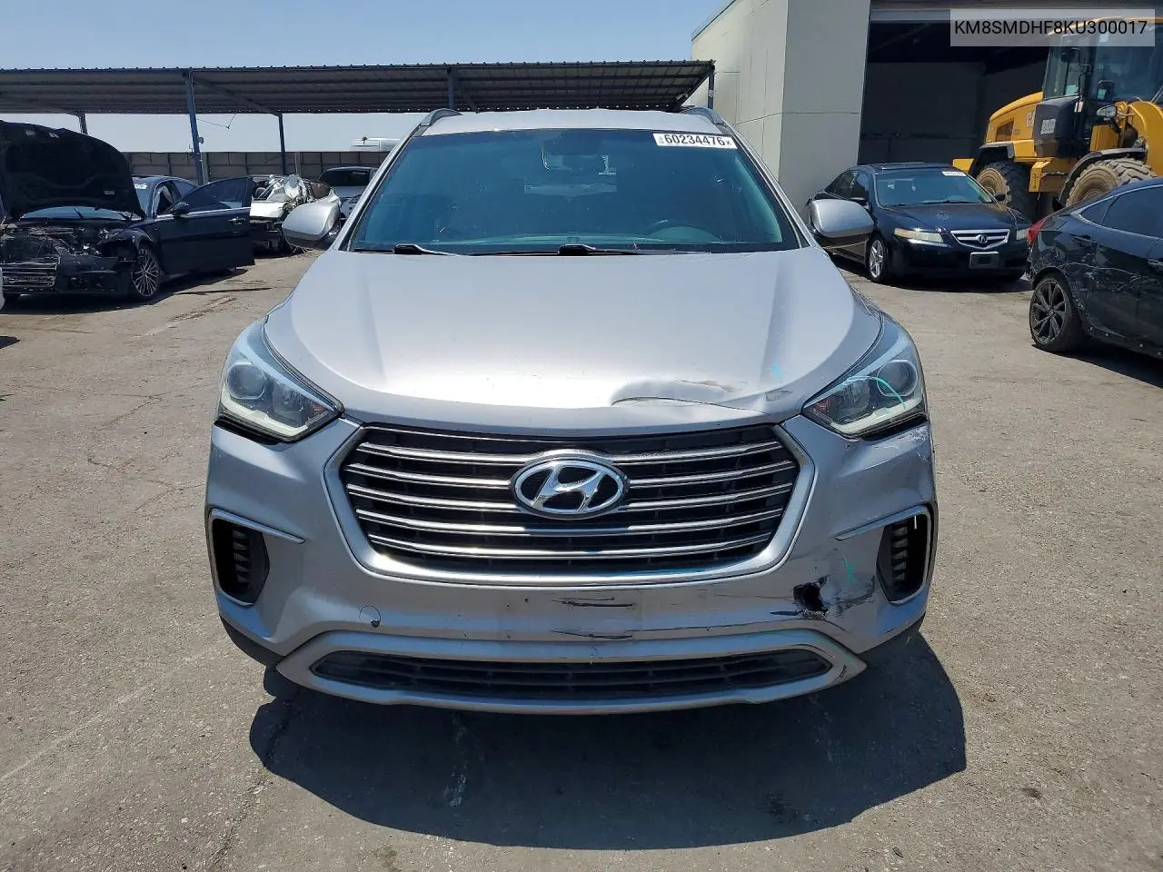 2019 Hyundai Santa Fe Xl Se VIN: KM8SMDHF8KU300017 Lot: 60234476