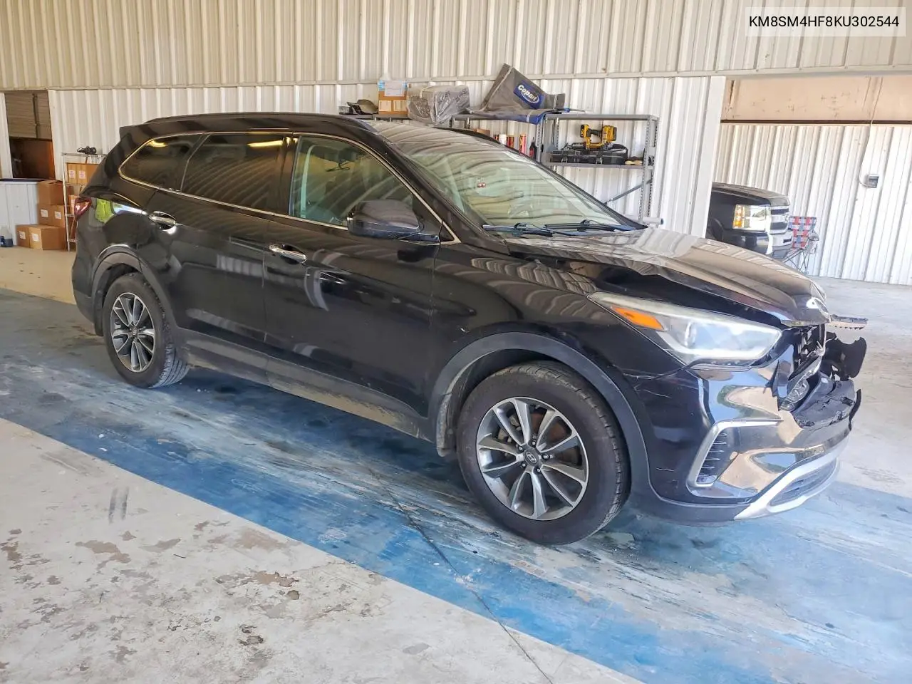 2019 Hyundai Santa Fe Xl Se VIN: KM8SM4HF8KU302544 Lot: 60290166