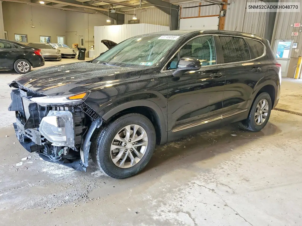2019 Hyundai Santa Fe Se VIN: 5NMS2CAD0KH048770 Lot: 61749056