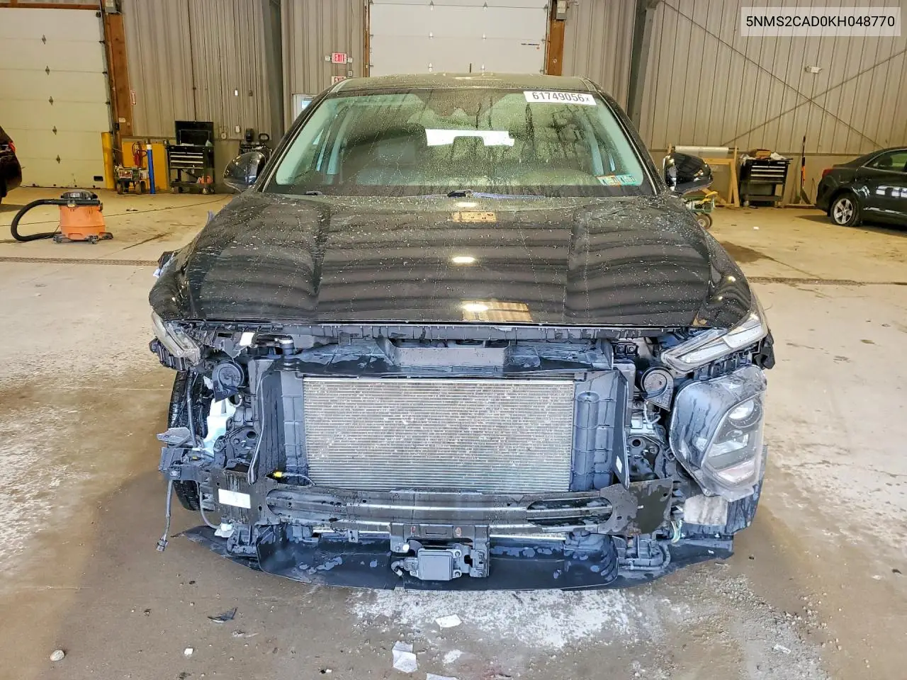 2019 Hyundai Santa Fe Se VIN: 5NMS2CAD0KH048770 Lot: 61749056
