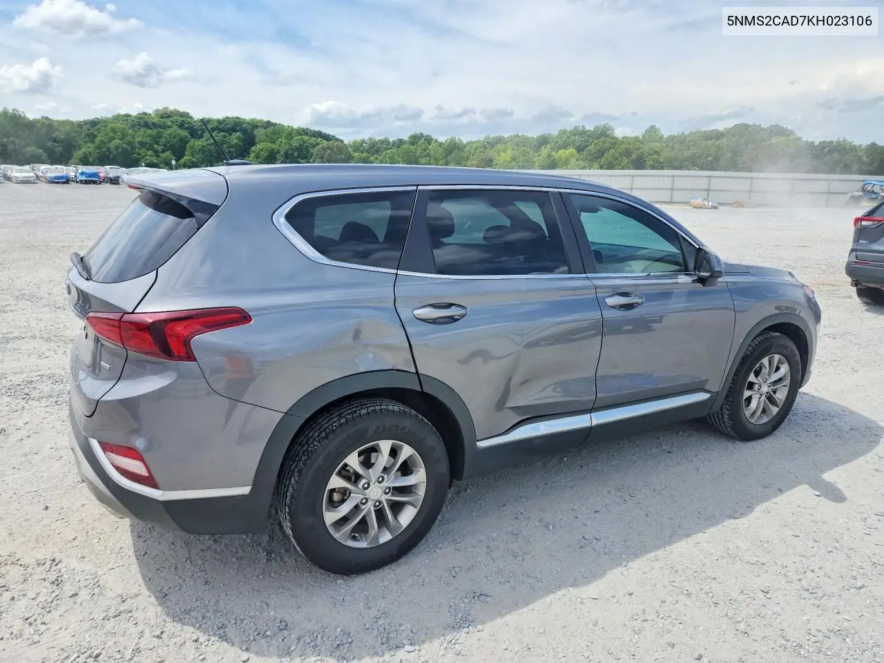 2019 Hyundai Santa Fe Se VIN: 5NMS2CAD7KH023106 Lot: 61857416