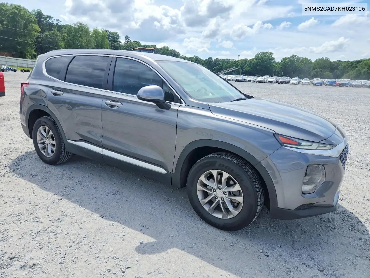 2019 Hyundai Santa Fe Se VIN: 5NMS2CAD7KH023106 Lot: 61857416
