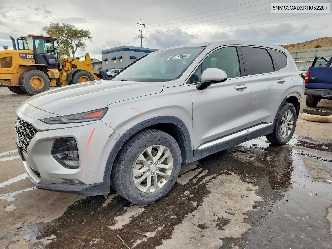 2019 Hyundai Santa Fe Sel 2.4L VIN: 5NMS3CADXKH052287 Lot: 61927596