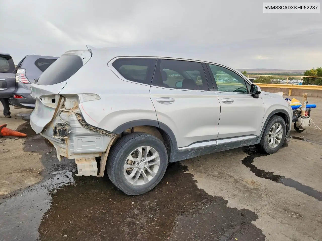 2019 Hyundai Santa Fe Sel 2.4L VIN: 5NMS3CADXKH052287 Lot: 61927596