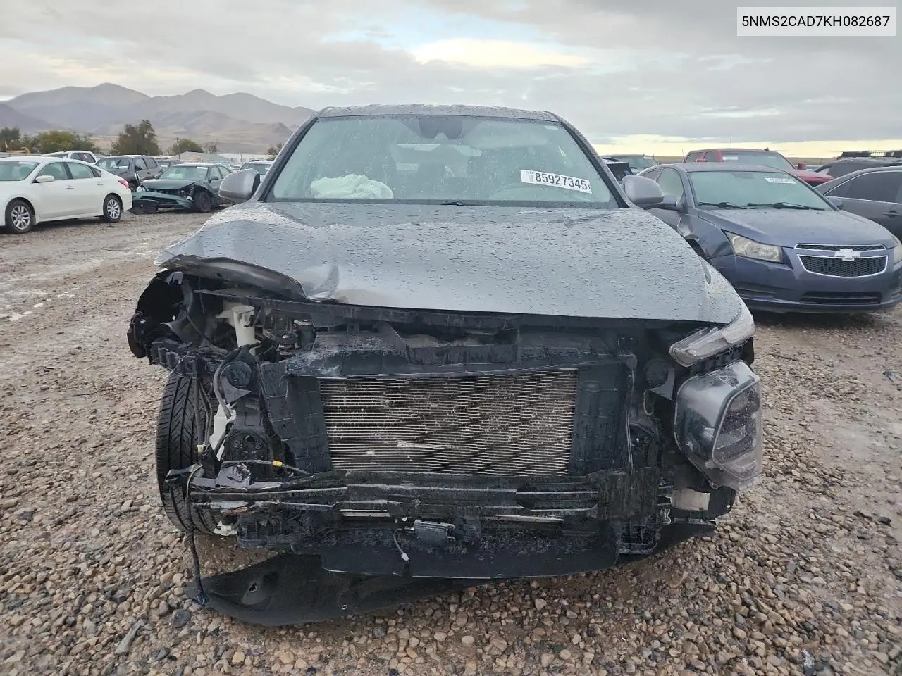5NMS2CAD7KH082687 2019 Hyundai Santa Fe Se
