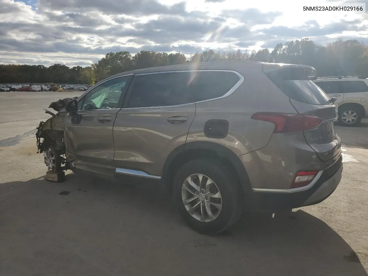 5NMS23AD0KH029166 2019 Hyundai Santa Fe Se