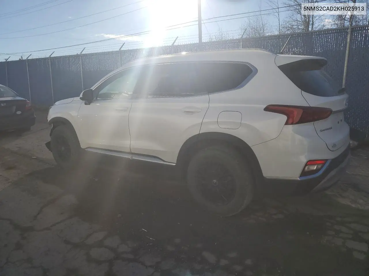 5NMS2CAD2KH025913 2019 Hyundai Santa Fe Se