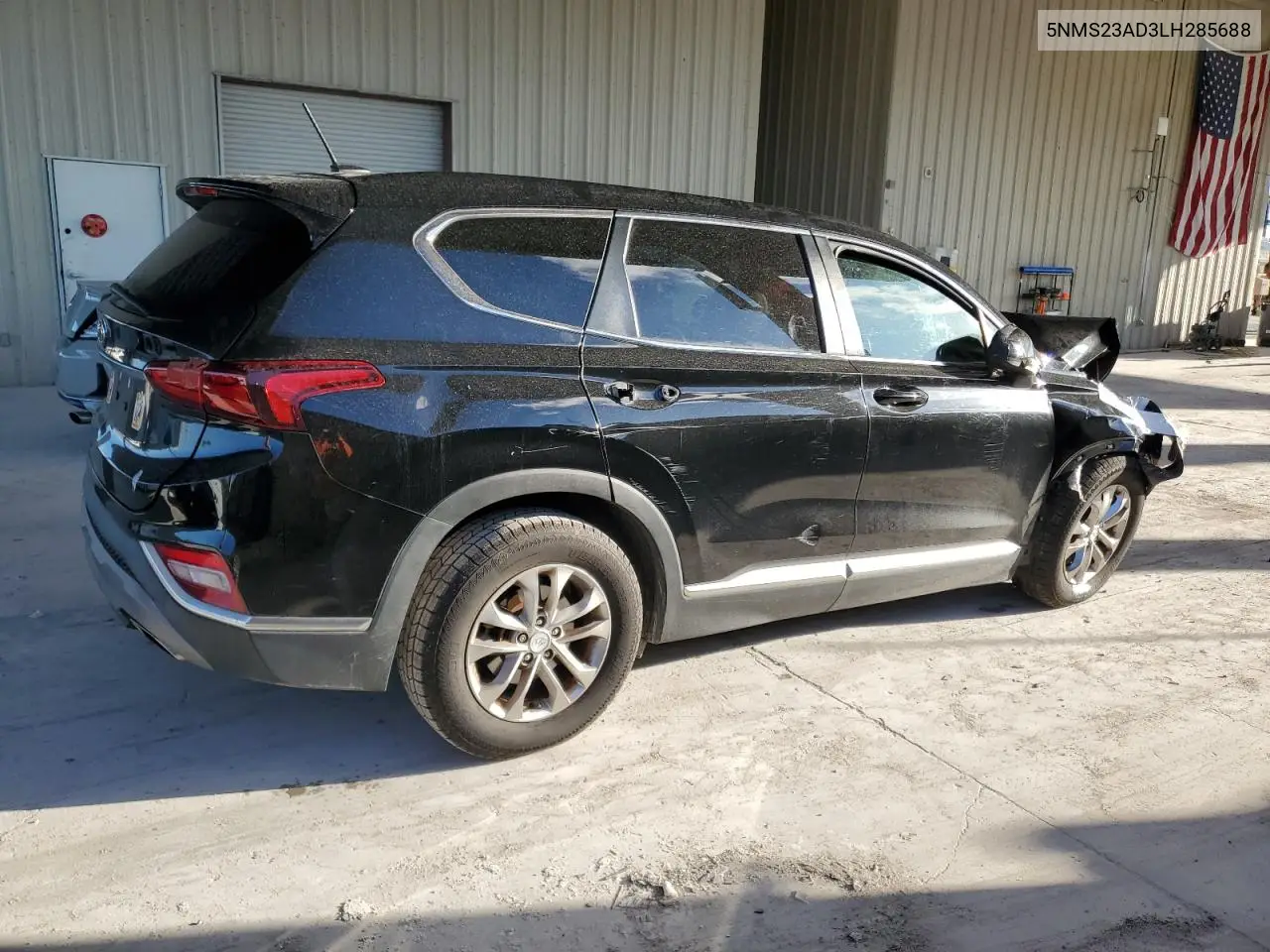 5NMS23AD3LH285688 2020 Hyundai Santa Fe Se