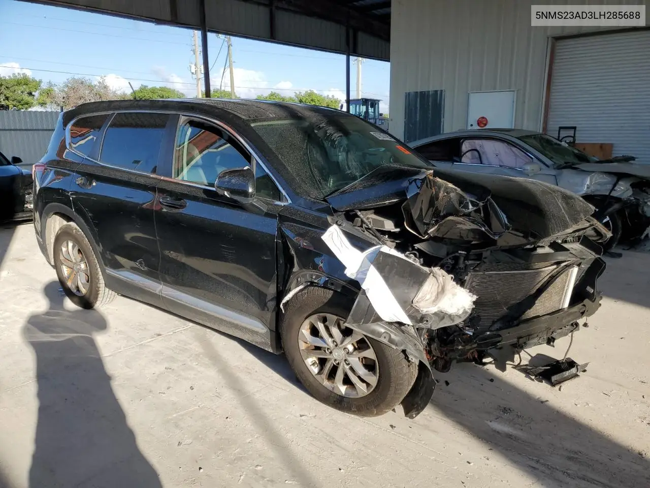 5NMS23AD3LH285688 2020 Hyundai Santa Fe Se