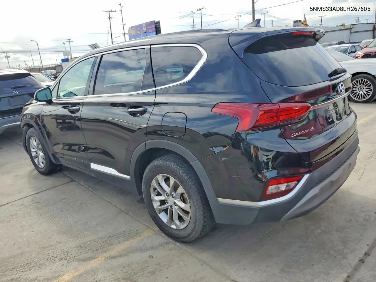 5NMS33AD8LH267605 2020 Hyundai Santa Fe Sel