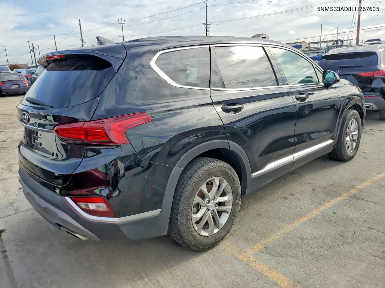 5NMS33AD8LH267605 2020 Hyundai Santa Fe Sel