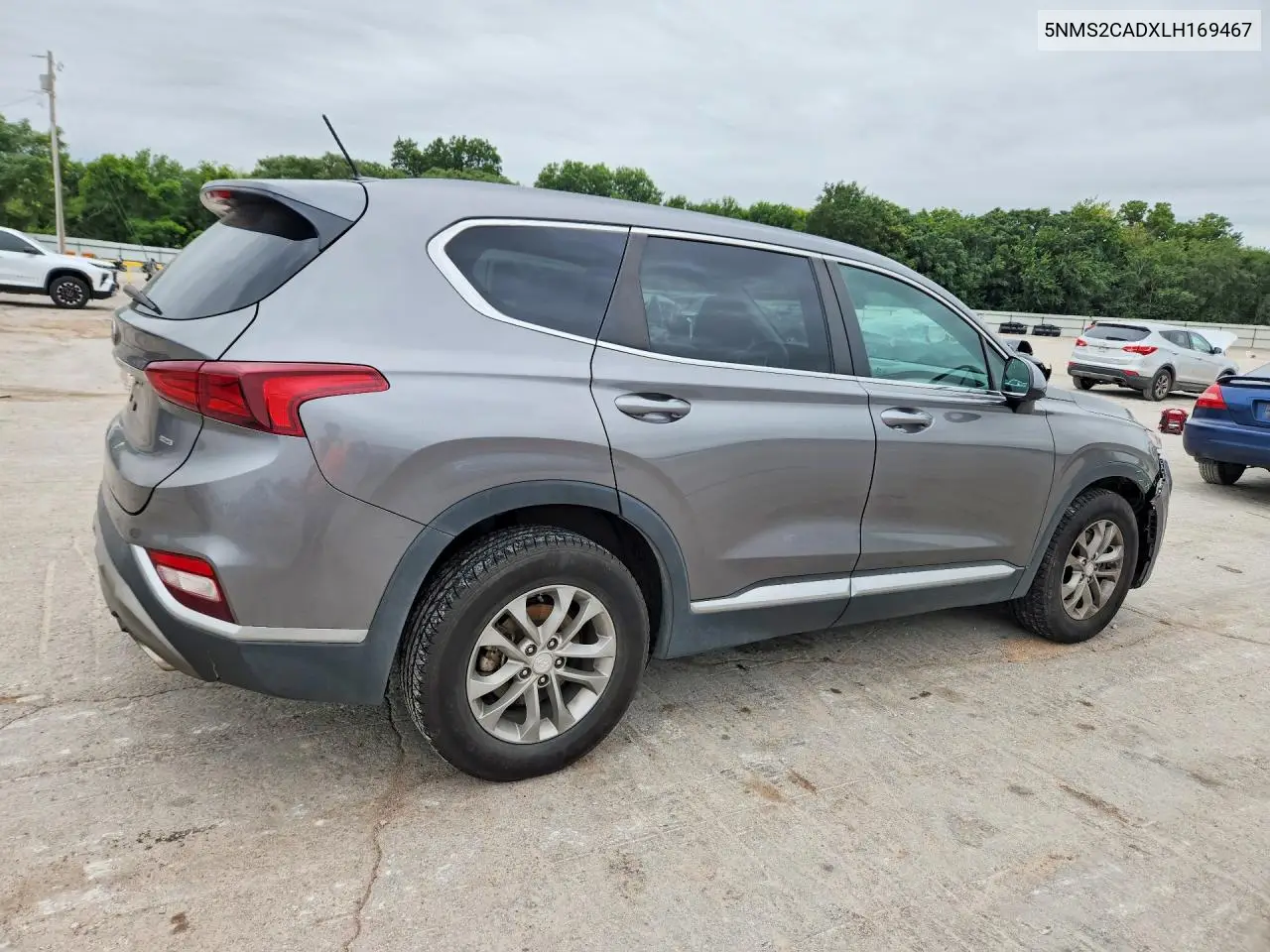 2020 Hyundai Santa Fe Se VIN: 5NMS2CADXLH169467 Lot: 57303096