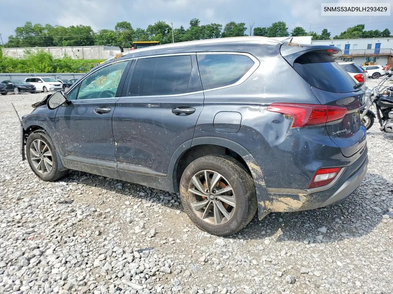 2020 Hyundai Santa Fe Limited VIN: 5NMS53AD9LH293429 Lot: 59333926