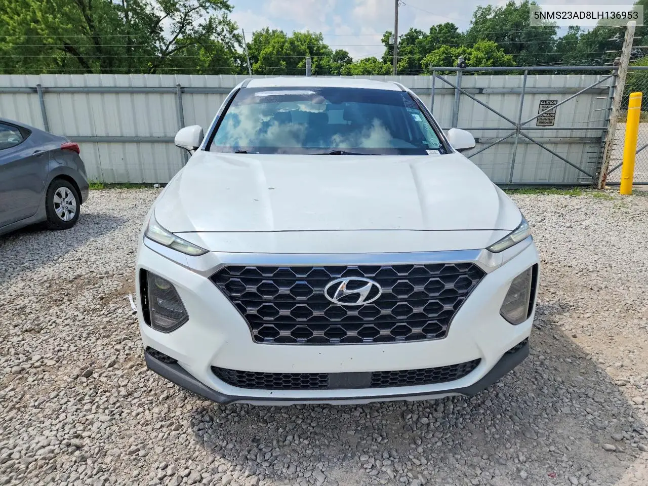 2020 Hyundai Santa Fe Se VIN: 5NMS23AD8LH136953 Lot: 59887046