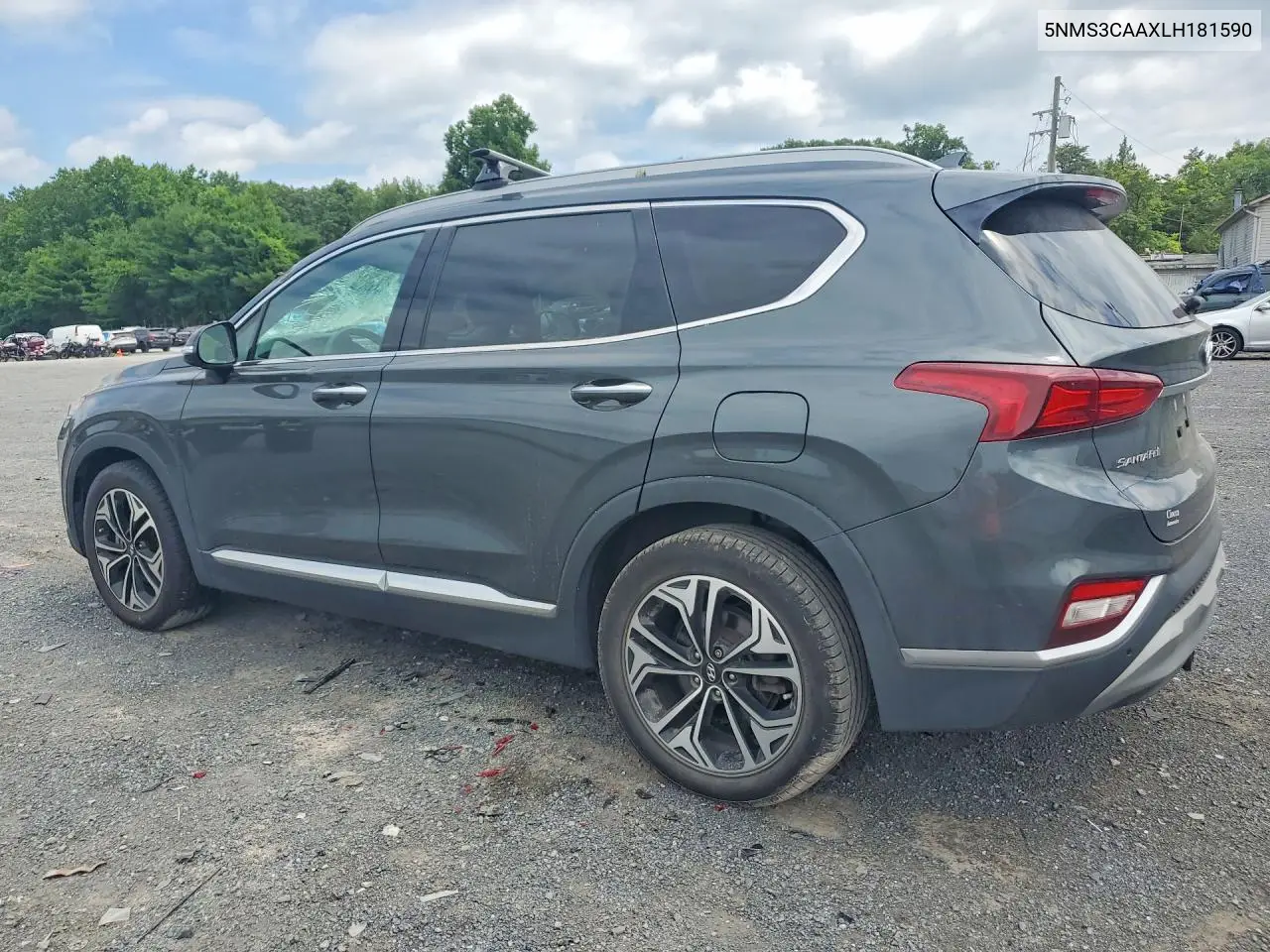 2020 Hyundai Santa Fe Sel 2.0T VIN: 5NMS3CAAXLH181590 Lot: 60314476
