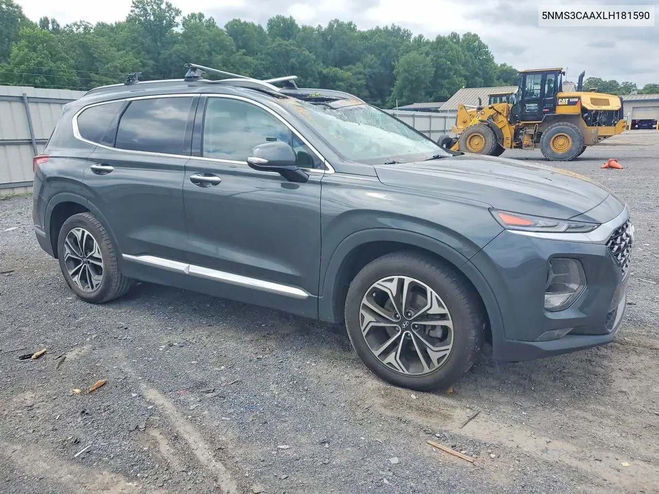 2020 Hyundai Santa Fe Sel 2.0T VIN: 5NMS3CAAXLH181590 Lot: 60314476