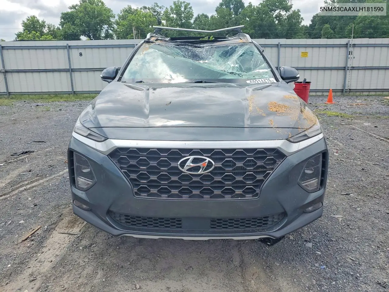 2020 Hyundai Santa Fe Sel 2.0T VIN: 5NMS3CAAXLH181590 Lot: 60314476
