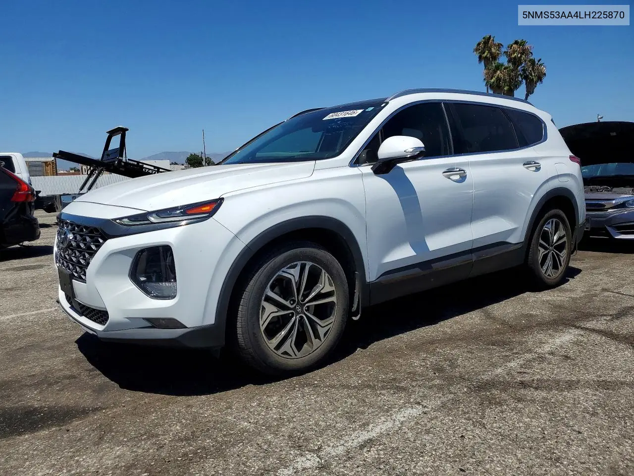 2020 Hyundai Santa Fe Limited 2.0T VIN: 5NMS53AA4LH225870 Lot: 60431646