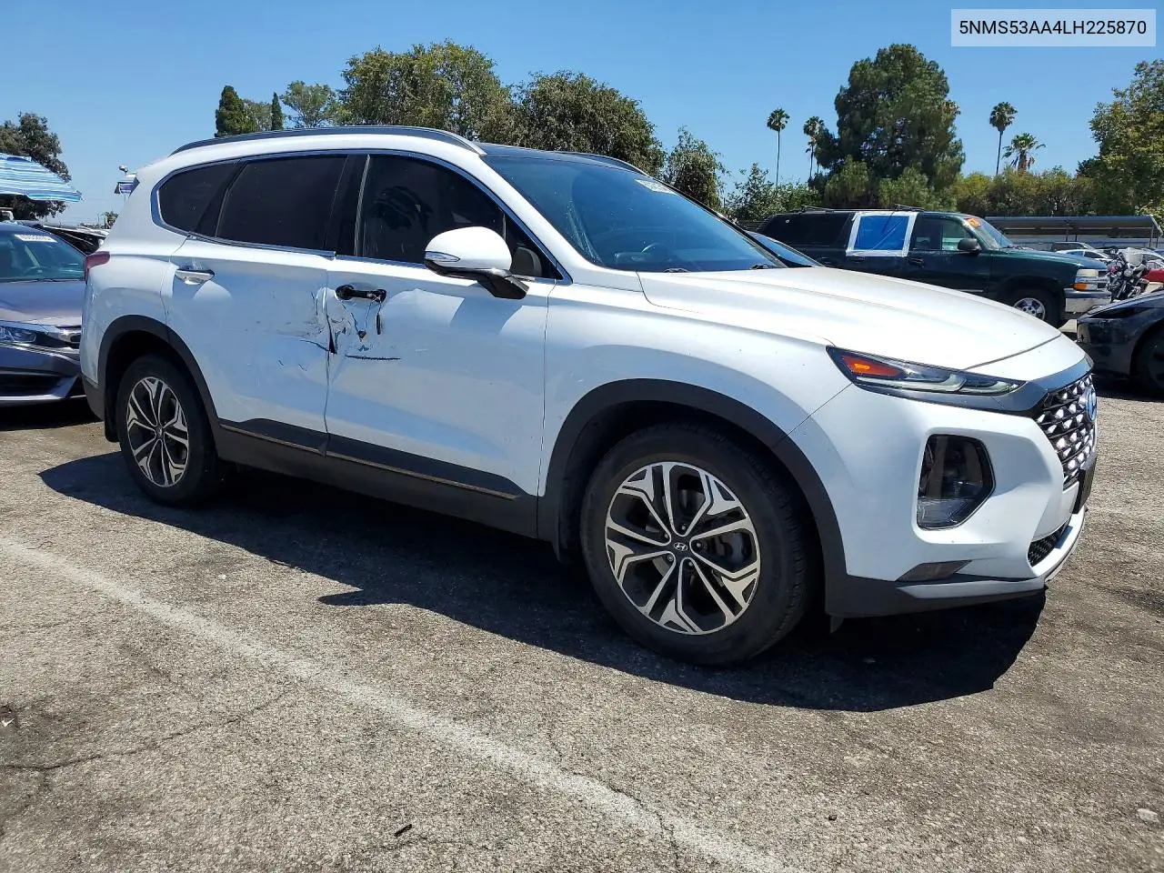 2020 Hyundai Santa Fe Limited 2.0T VIN: 5NMS53AA4LH225870 Lot: 60431646