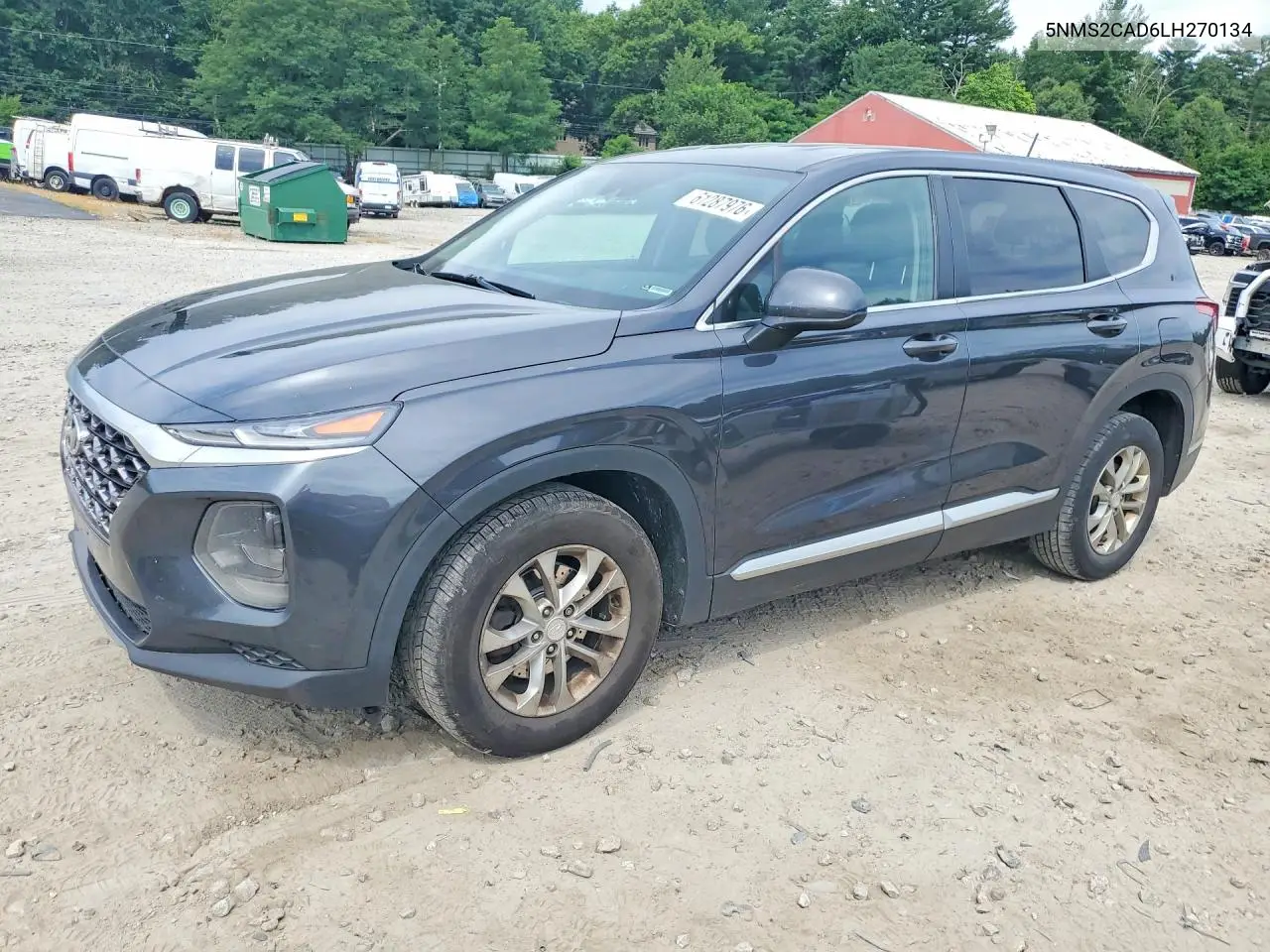 2020 Hyundai Santa Fe Se VIN: 5NMS2CAD6LH270134 Lot: 61287976