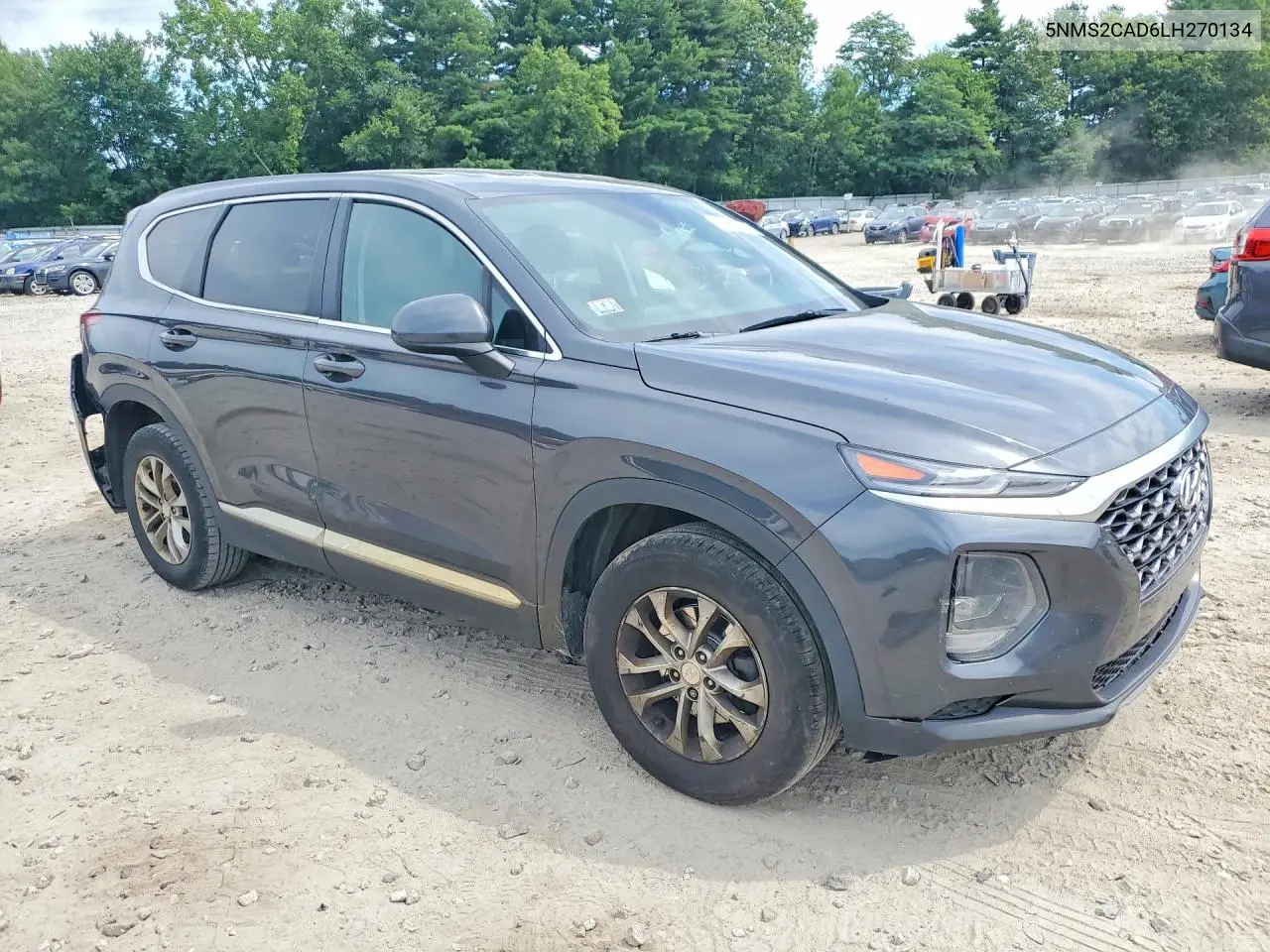 2020 Hyundai Santa Fe Se VIN: 5NMS2CAD6LH270134 Lot: 61287976