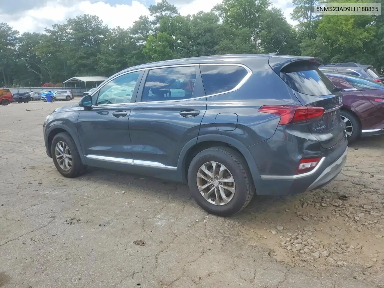 2020 Hyundai Santa Fe Se VIN: 5NMS23AD9LH188835 Lot: 61322636