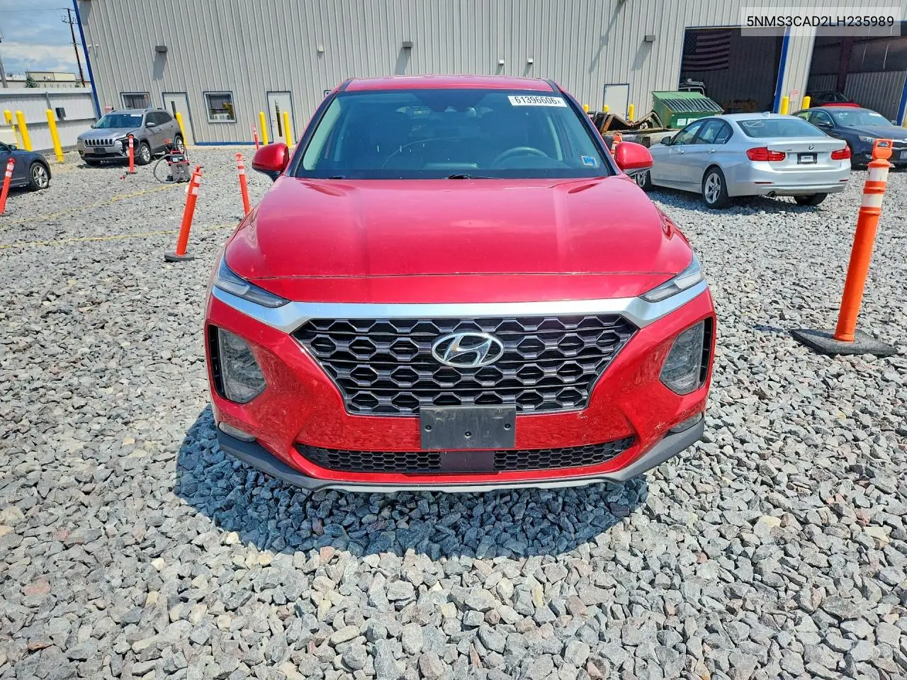 2020 Hyundai Santa Fe Sel VIN: 5NMS3CAD2LH235989 Lot: 61396606