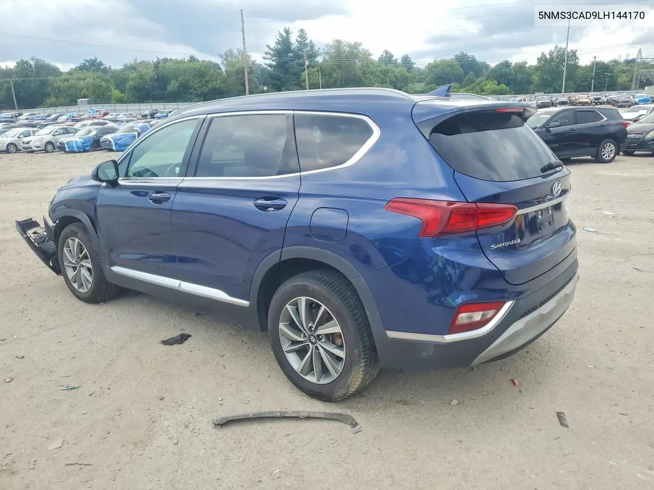 2020 Hyundai Santa Fe Sel VIN: 5NMS3CAD9LH144170 Lot: 61531166