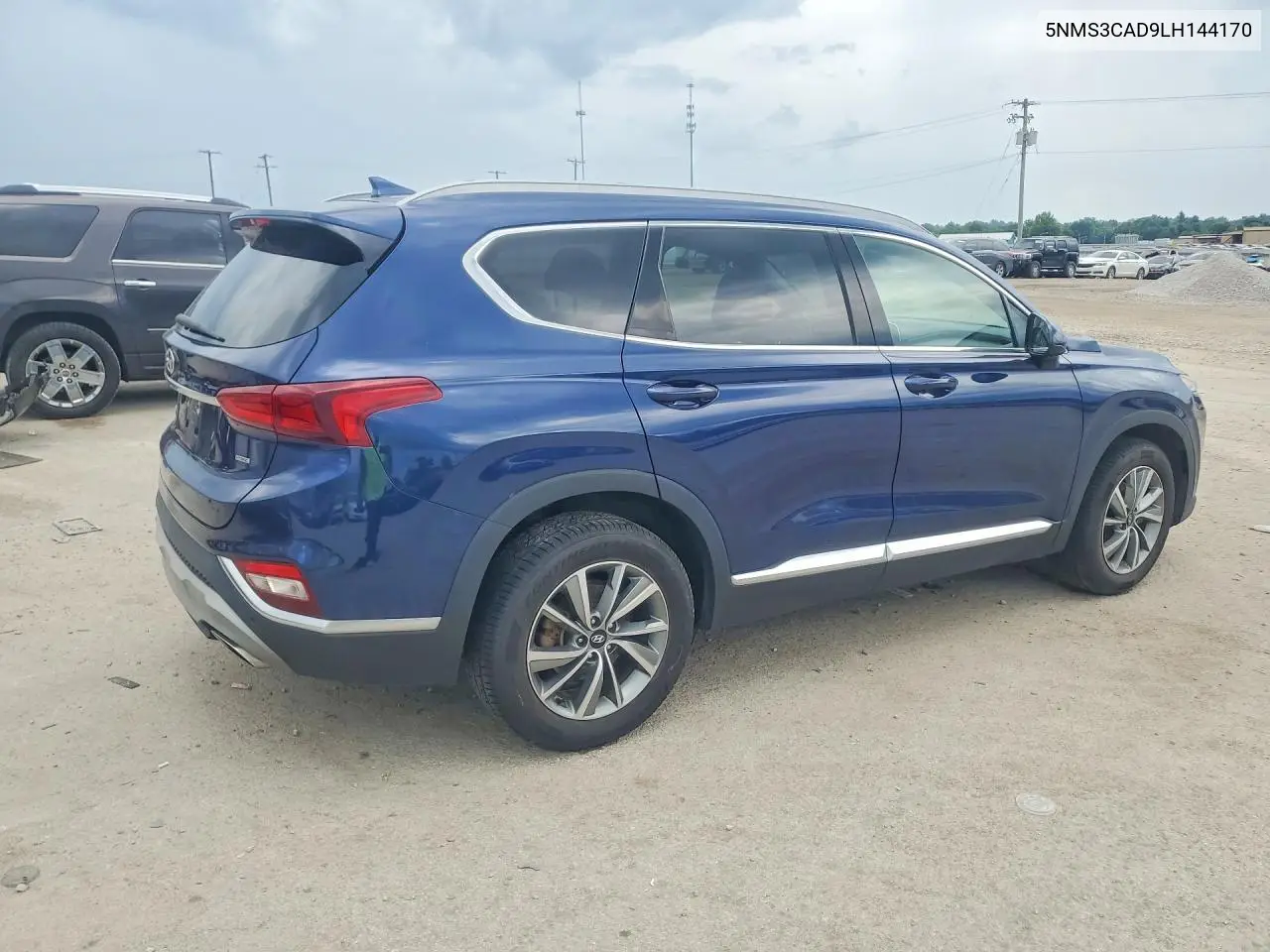 2020 Hyundai Santa Fe Sel VIN: 5NMS3CAD9LH144170 Lot: 61531166