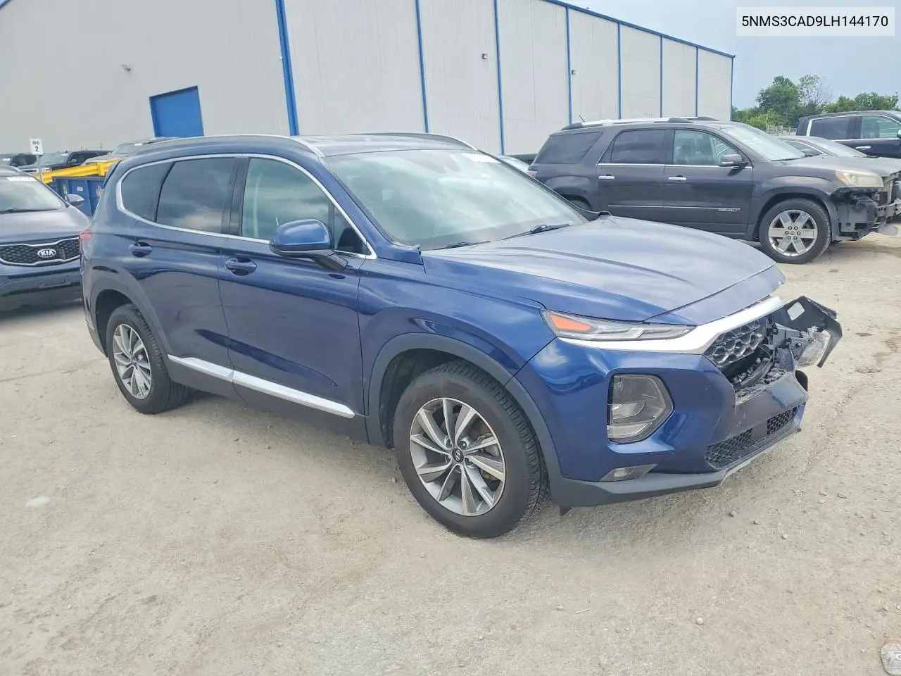 2020 Hyundai Santa Fe Sel VIN: 5NMS3CAD9LH144170 Lot: 61531166