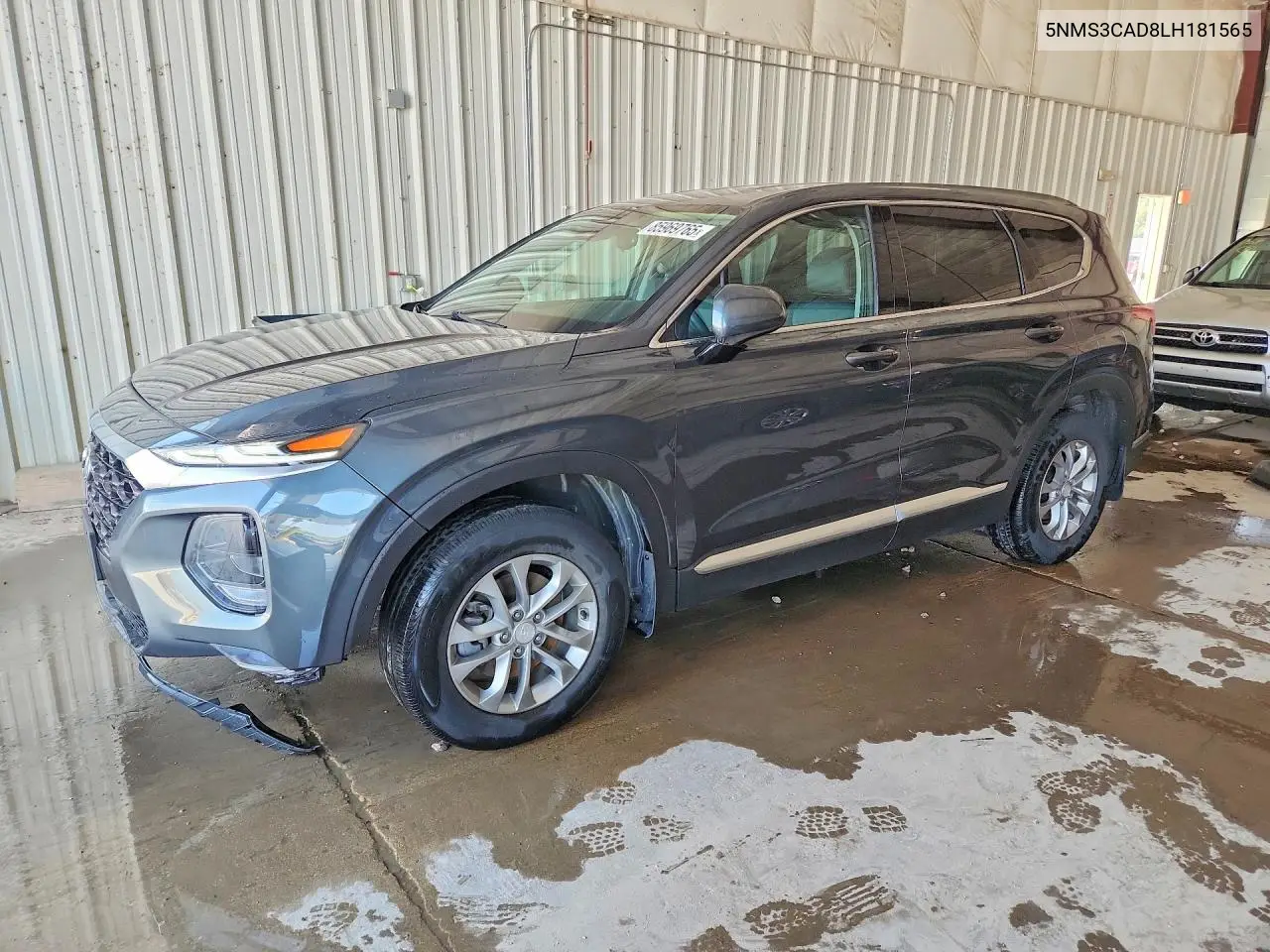 2020 Hyundai Santa Fe Sel VIN: 5NMS3CAD8LH181565 Lot: 85969765