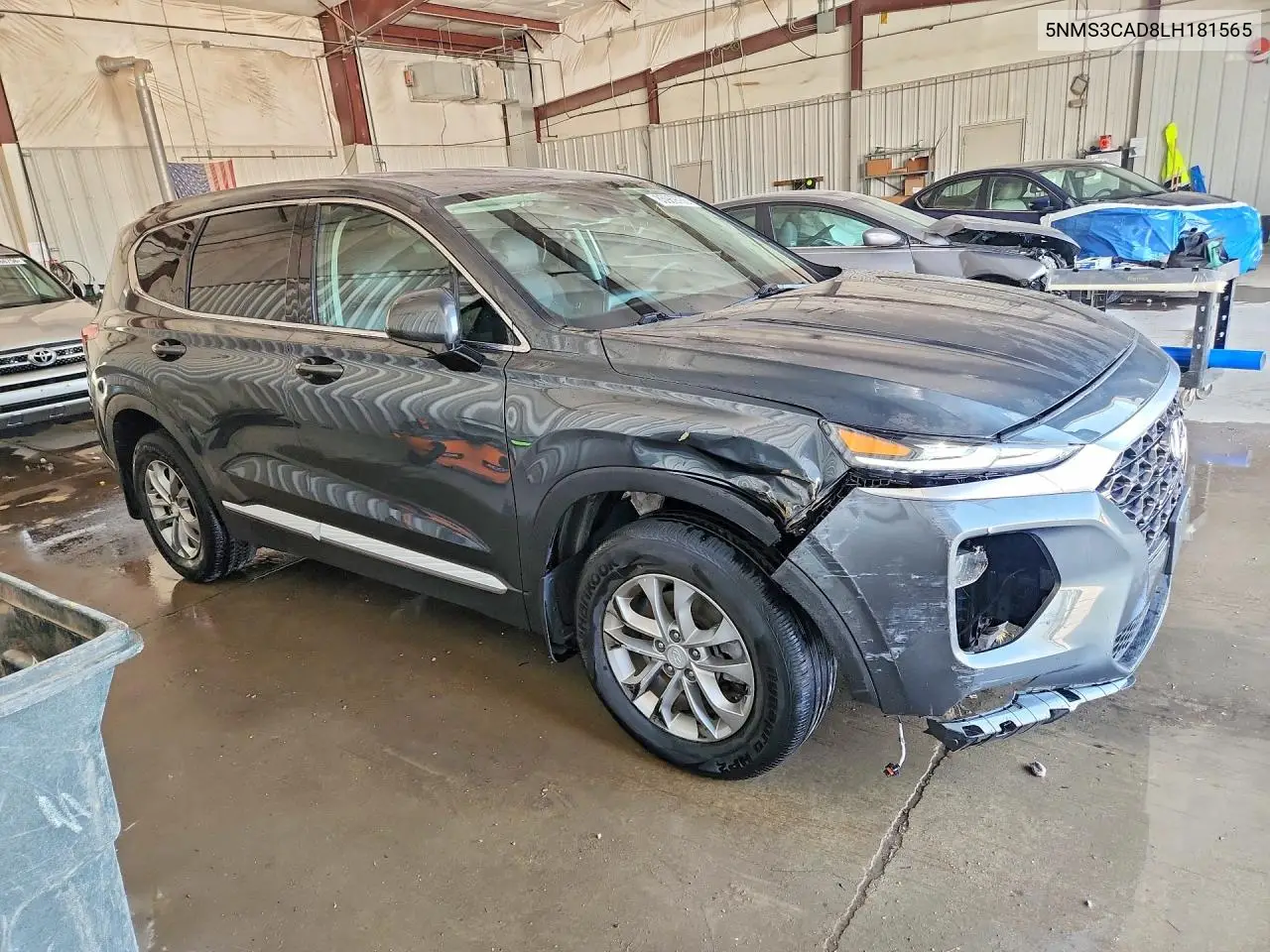2020 Hyundai Santa Fe Sel VIN: 5NMS3CAD8LH181565 Lot: 85969765
