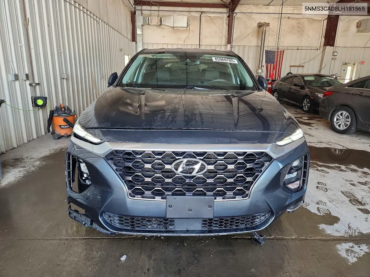 2020 Hyundai Santa Fe Sel VIN: 5NMS3CAD8LH181565 Lot: 85969765