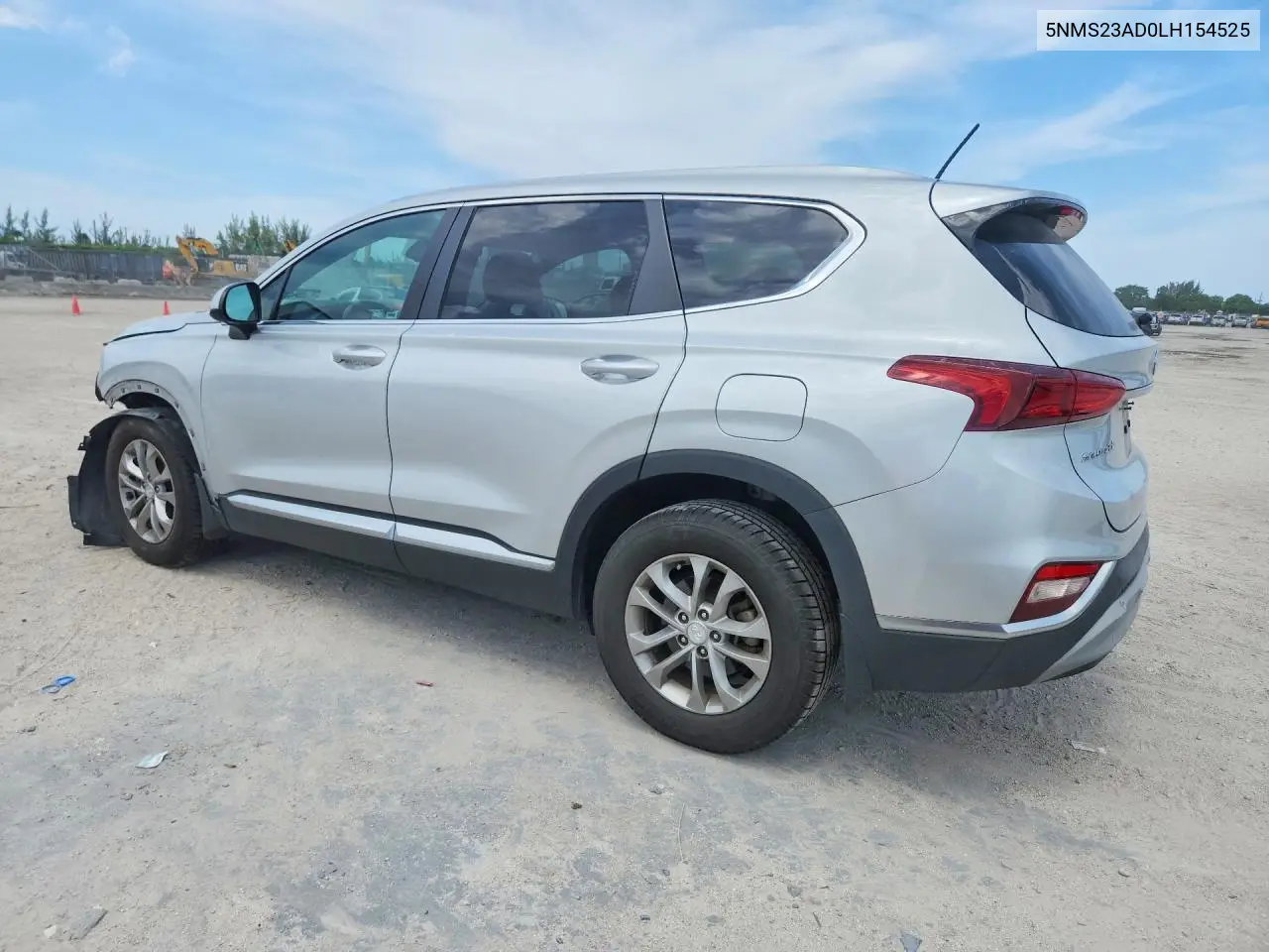 2020 Hyundai Santa Fe Se VIN: 5NMS23AD0LH154525 Lot: 85994225