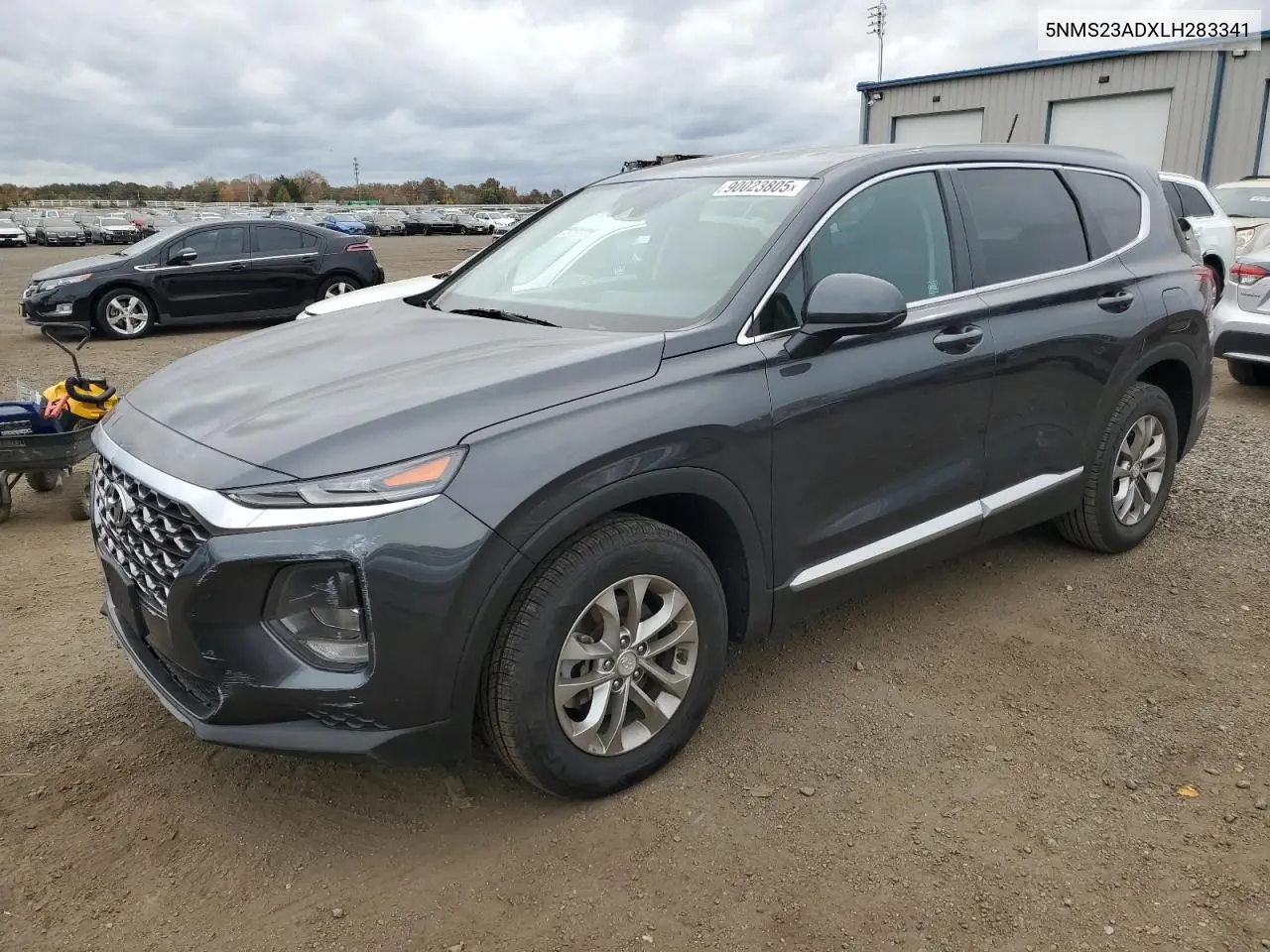 5NMS23ADXLH283341 2020 Hyundai Santa Fe Se