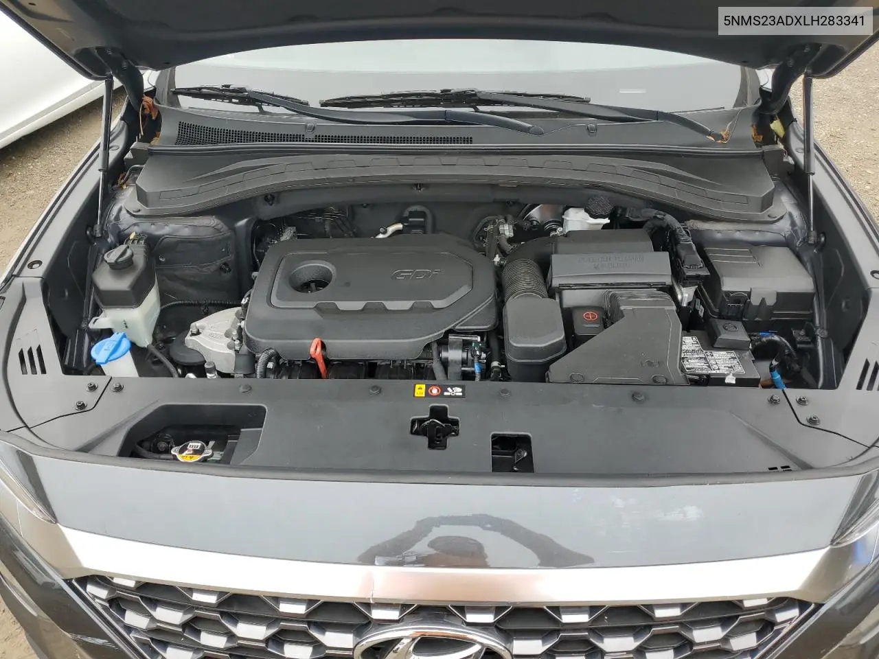 5NMS23ADXLH283341 2020 Hyundai Santa Fe Se