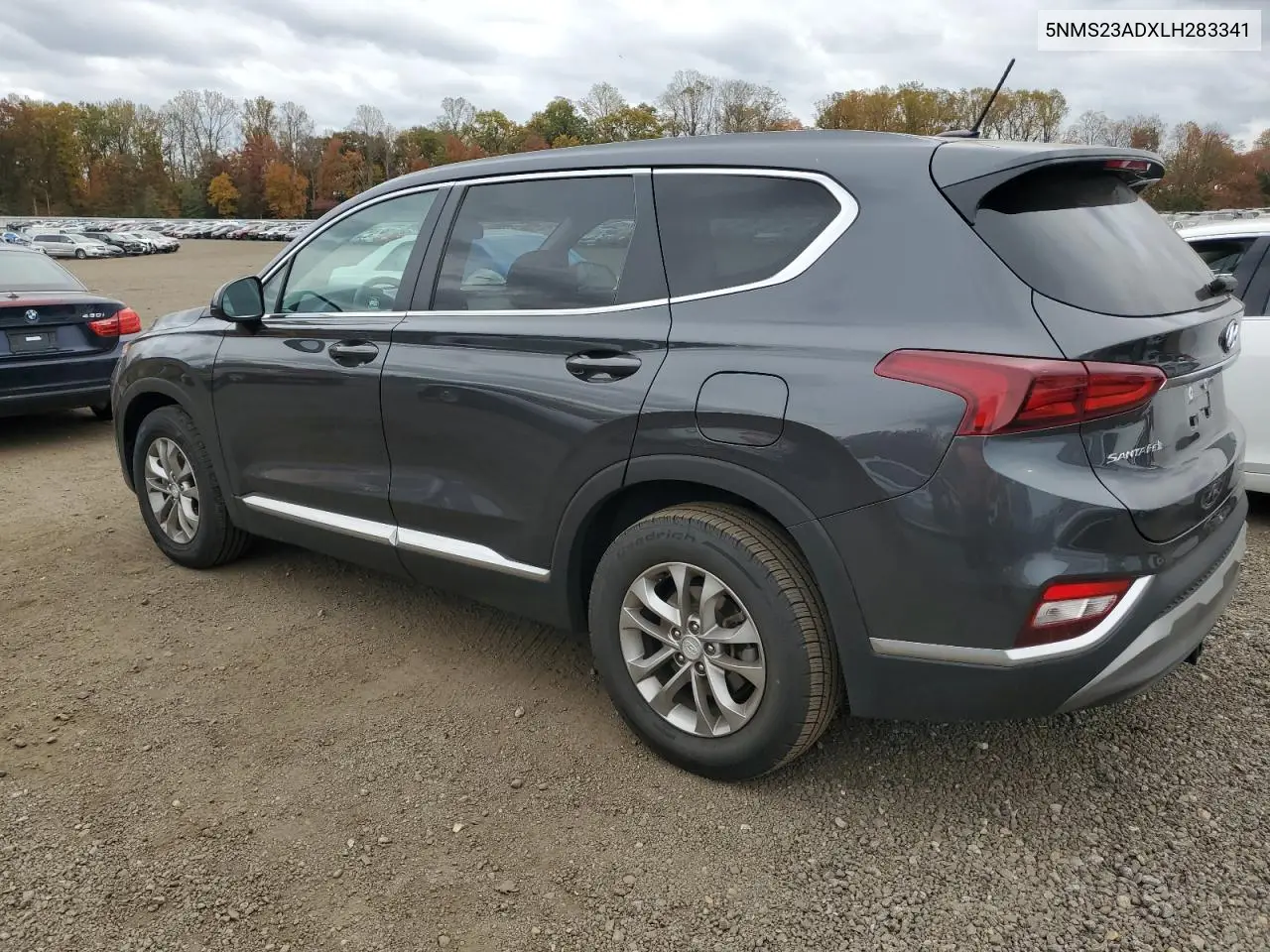 5NMS23ADXLH283341 2020 Hyundai Santa Fe Se