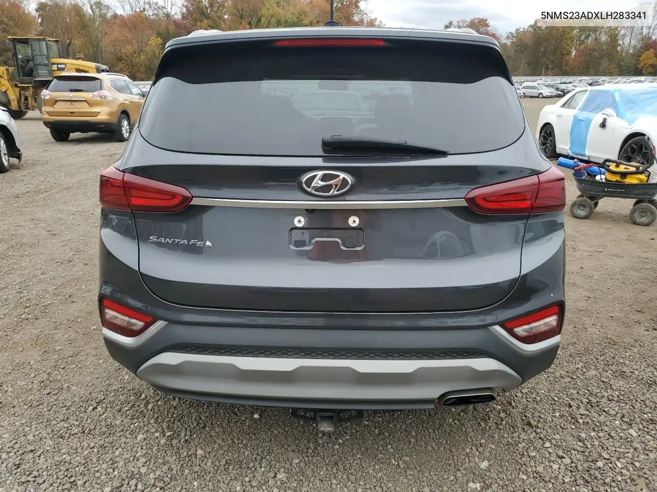 5NMS23ADXLH283341 2020 Hyundai Santa Fe Se