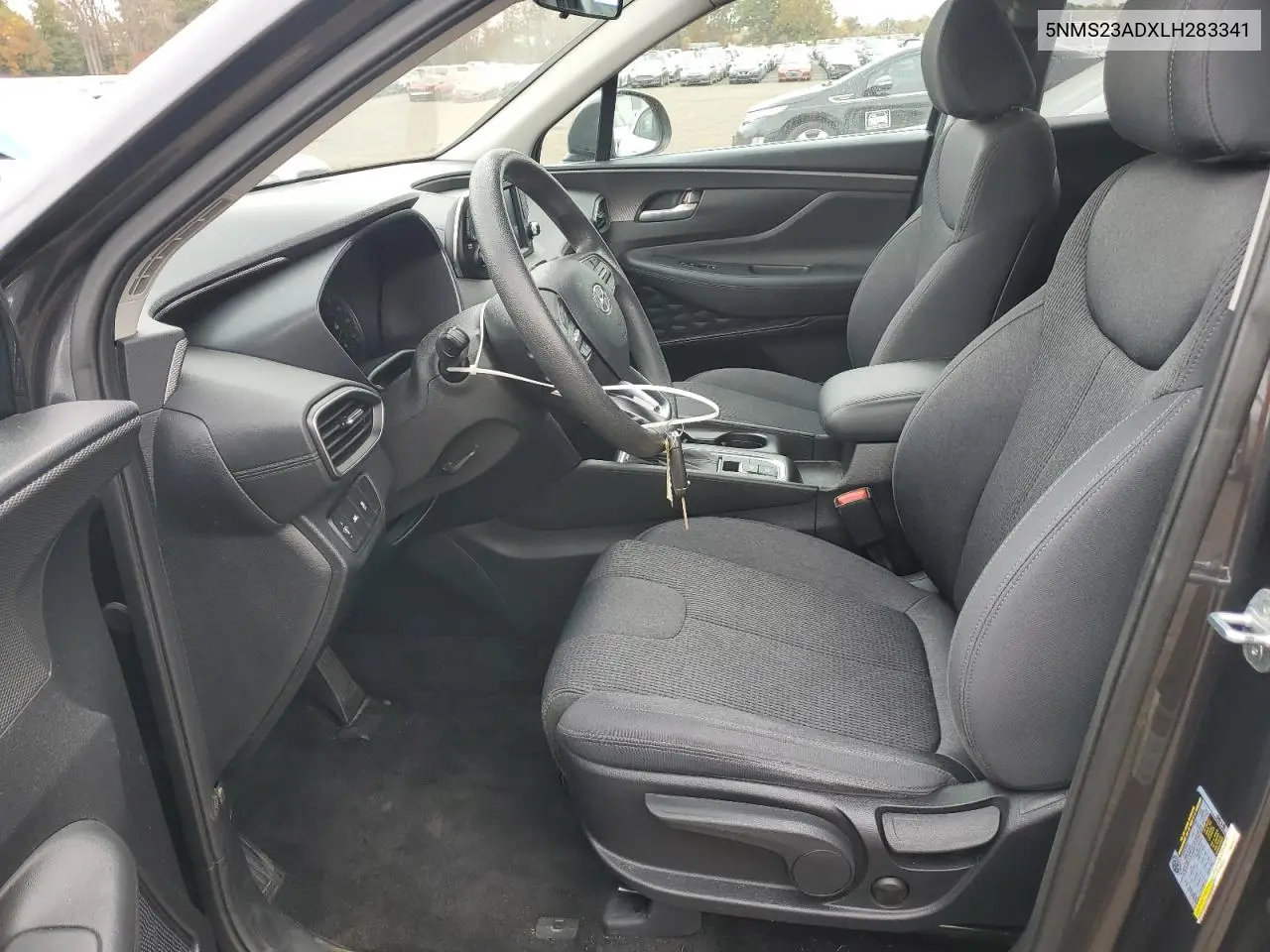 5NMS23ADXLH283341 2020 Hyundai Santa Fe Se