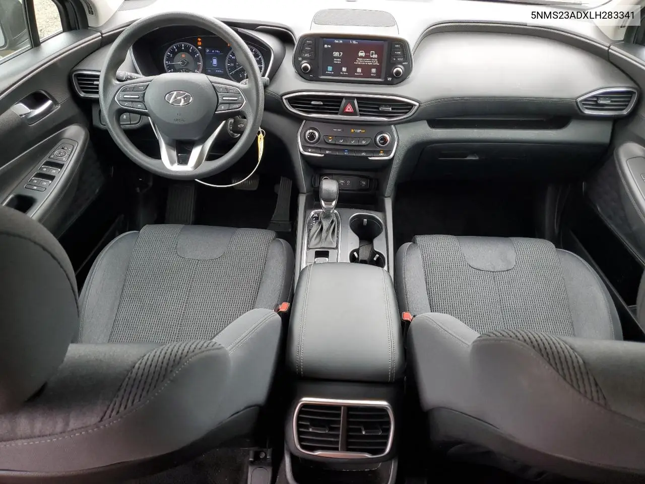 5NMS23ADXLH283341 2020 Hyundai Santa Fe Se