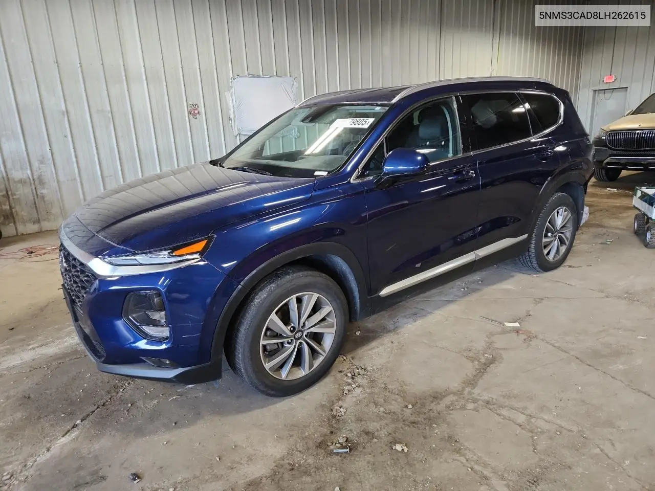 5NMS3CAD8LH262615 2020 Hyundai Santa Fe Sel