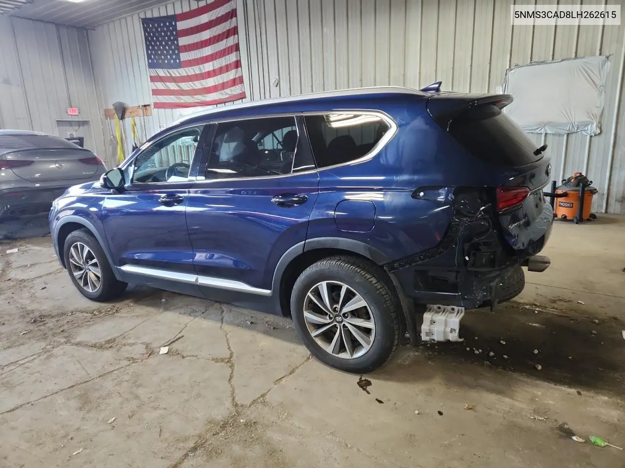 5NMS3CAD8LH262615 2020 Hyundai Santa Fe Sel