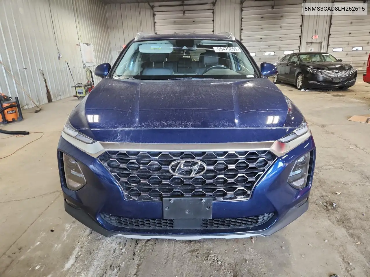 5NMS3CAD8LH262615 2020 Hyundai Santa Fe Sel