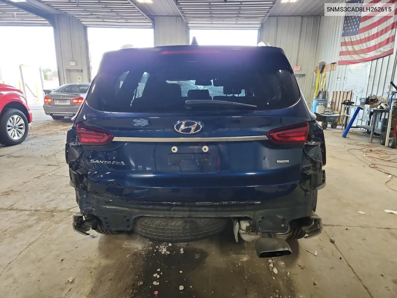 5NMS3CAD8LH262615 2020 Hyundai Santa Fe Sel