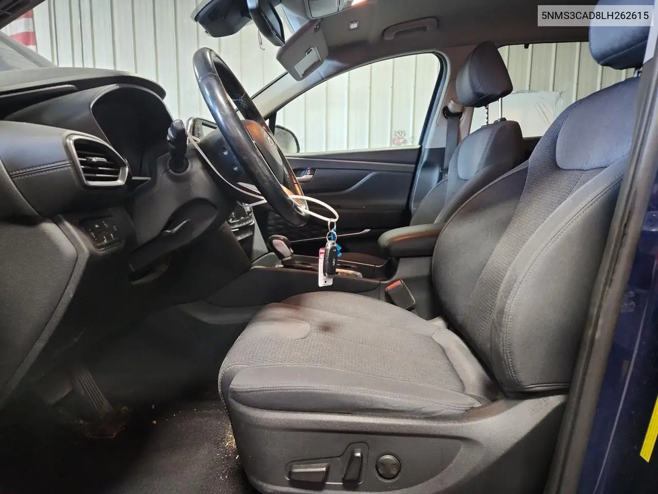 5NMS3CAD8LH262615 2020 Hyundai Santa Fe Sel
